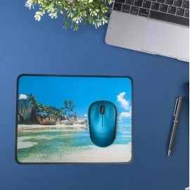 NM Store® 25x32 cm Küçük Boy Mouse Pad Manzara Ada