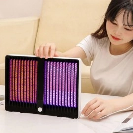 NM Store® Sivrisinek Öldürücü Lamba Şarjlı Sivrisinek Kovucu Sessiz ve Güçlü Sivrisinek Tuzağı UV Işıklı Sinek Kıran WD023