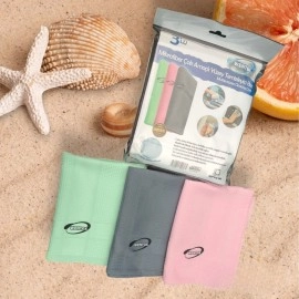 NM Store® İz Bırakmayan Mikrofiber Temizlik Bezi 3'lü Set Cam ve Ayna Silme Toz Alma Temizlik Bezi