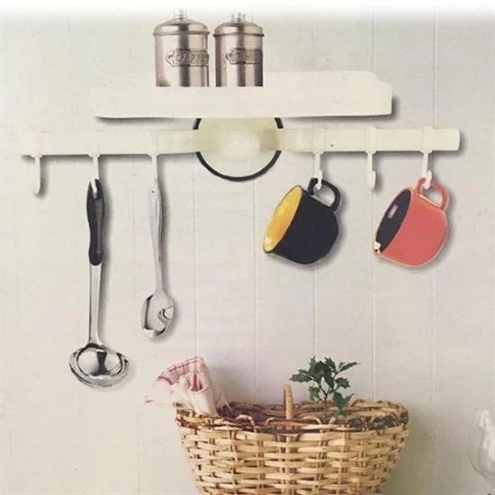 NM Store® Askılı Raf Çok Fonksiyonlu Mutfak Banyo Tuvalet Tutacak ve Raf