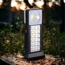 NM Store®  Güneş Enerjili veya USB Şarj Edilebilir Acil Durum Işığı 3W