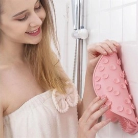 NM Store Çok Amaçlı Esnek Yumuşak Banyo El Ayak Vücut Plastik Duş Matı Plastik Banyo Matı