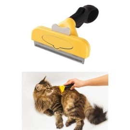 NM Store® Kedi ve Köpekler İçin Kısa Tüylü Köpek Tarağı Tüy Toplayıcı Tarak Large