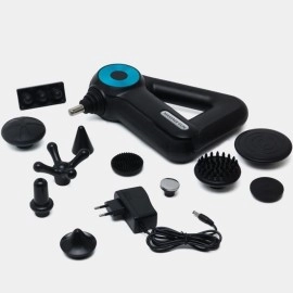 NM Store® 12 Farklı Başlıklı Profesyonel Masaj Tabancası - Kas Gevşetici ve Yorgunluk Giderici Masaj Aleti