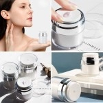 NM Store® Hava Pompalı Doldurulabilir Vakumlu Krem,Fondoten Sıvı Kozmetik Ürün Şişesi