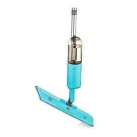 NM Store® Döner Başlıklı Spreyli Mop Parke Ahşap Fayans Temizleyici Su Hazneli Sihirli Paspas