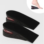 NM Store® 5 cm Boy Uzatıcı Silikon Ortopedik Topuk Tabanlık – Yüksek Konforlu Gizli Yükseltici Ped (Unisex)