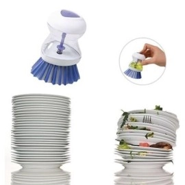 NM Store® Deterjan Hazneli Kolay Bulaşık Yıkama Fırçası Bulaşık Sünger