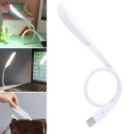 NM Store® USB Girişli 14 Ledli 3 Kademeli Dokunmatik Masa/Kitap Okuma Lambası Ledi Beyaz