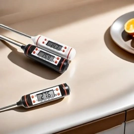 NM Store® Dijital Gıda Termometresi Süt,Et,Yoğurt Mayalama,Mama Derecesi Ölçer Gıda Termometresi