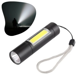 NM Store® Kutulu Mini El Feneri – Taşınabilir LED Kamp ve Acil Durum El Lambası Plastik Gövde