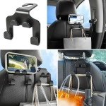 NM Store® Oto Koltuk Arkası Düzenleyici Organizer Askılıklı Telefon,Tablet Tutucu