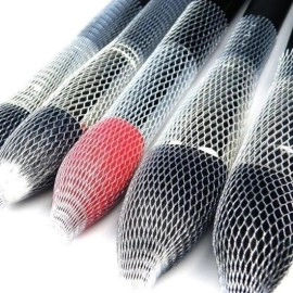 NM Store® Makyaj Far Allık Kontür Eyeliner Fırça Malzemeleri Ürünleri Koruyucu File Kapak Örgü Kılıf S