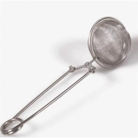 NM Store® Paslanmaz Metal Pratik Kolay Bitki Çayı Demleme Süzgeci Aparatı