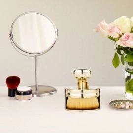 NM Store® Profesyonel Geniş Pratik Tutma Saplı Gold Büyük Fondöten Yayma Fırçası