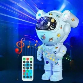 NM Store® Stickerlı ,Kumandalı ASTRONOT Model Gece Lambası