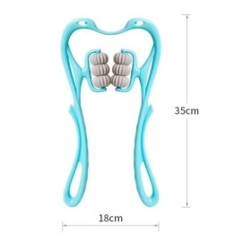 NM Store® Çok Fonksiyonlu Manuel Altı Tekerlekli Boyun Masaj Aleti