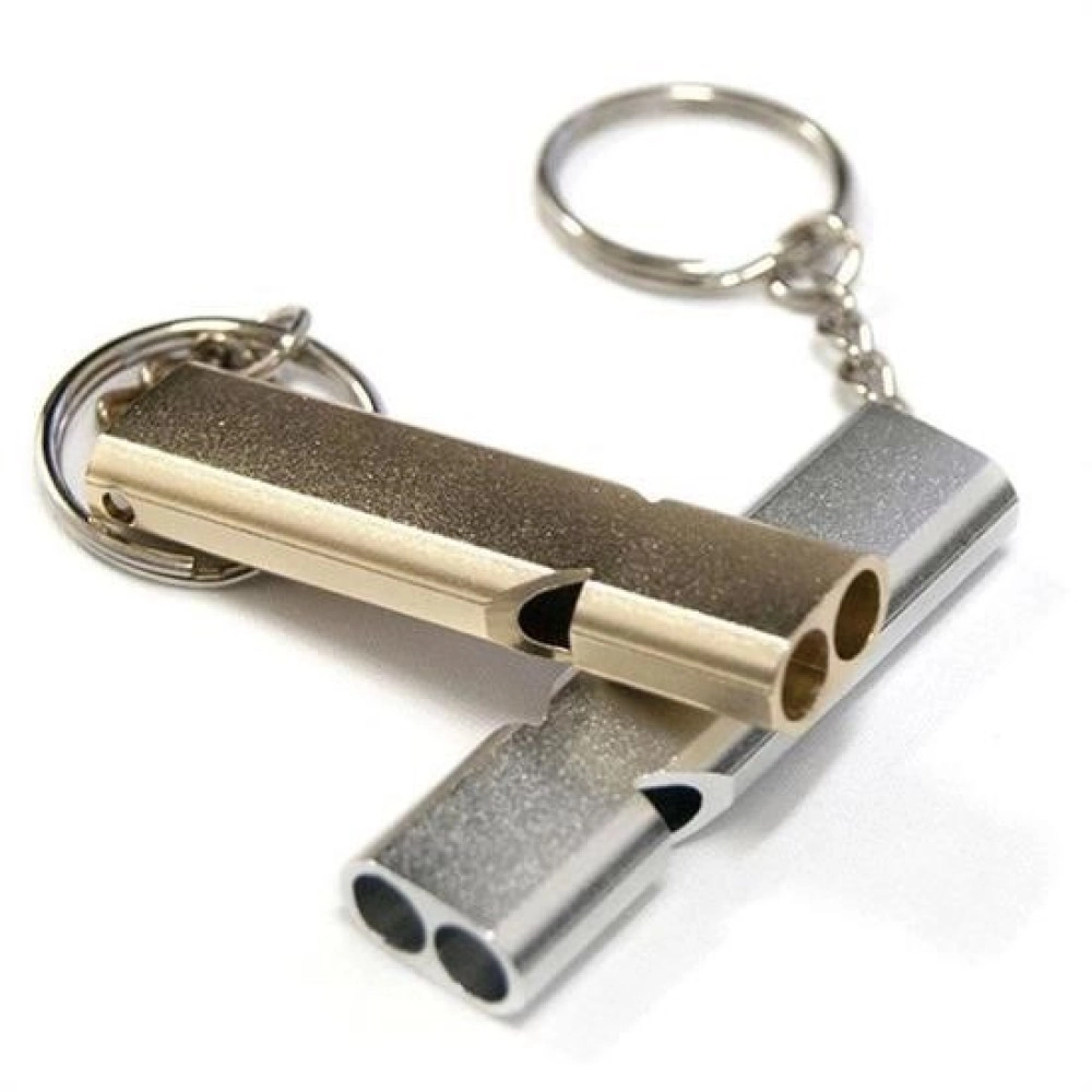 NM Store® SOS Acil İmdat Düdüğü Alüminyum Islık Anahtarlık Kamp Yürüyüş Aksesuar Araçları