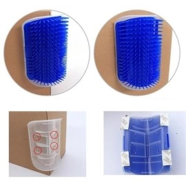 NM Store®  Pratik Kedi Tüyü Kaşıma Ve Tarama Aparatı Duvara Monte Kaşıma Aleti