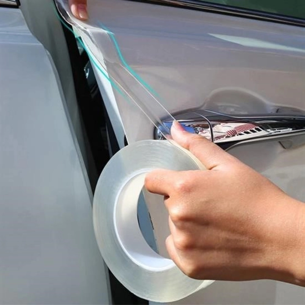 NM Store® Şeffaf Su Geçirmeyen  Dayanıklı Kolay Yapışan Çizilmeye Dayanıklı Oto Darbe Koruyucu Bant