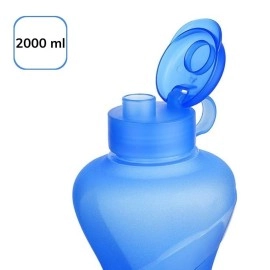 NM Store® 2000ML Kapasiteli Sporcu Tipi Suluk Pratik El Matarası TP-487