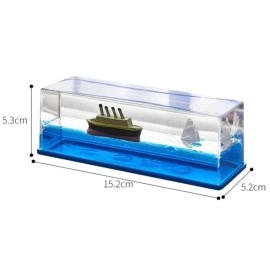 NM Store®  Batmayan Gemi Hediyelik Dekoratif Ev ve Ofis Hediyesi Özel Aşk Gemisi