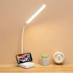 NM Store® İnce Uzun USBli Dokunmatik 3 Kademeli 360 Derece Özel Göz Korumalı led Lityum Masa Lambası