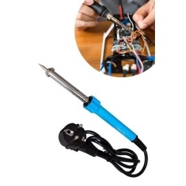 NM Store® 40w Plastik Saplı Elektrikli Döner Başlıklı Havya Kalemi Elektrikli Döner Başlı Lehim Kalemi