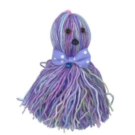 NM Store® Ahtapot Şekilli Zilli Ve İpli Rengarenk Püsküllü Sevimli KediOyuncağı