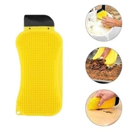 NM Store® Çok Fonksiyonlu Deterjan Hazneli Pratik Bulaşık Yıkama Fırçası