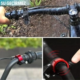 NM Store® Ultra-Yüksek Sesli Alüminyum Alaşımlı Bisiklet Zili