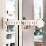 NM Store® Bebek Çocuk Evcil Hayvan Güvenlik Ayarlanabilir Koruyucu Pencere Havalandırma Kilidi