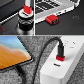 NM Store® USB'den TYPE-C 'ye Dönüştürücü Adaptör Veri Aktarımı Sağlayıcı Şarj Data Çevirici
