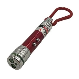 NM Store®  3 Fonksiyonlu Kırmızı Beyaz Işıklı Led Lazer Kedi Köpek Oyuncak Anahtarlık