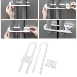 NM Store® Bebek Çocuk Çekmece ve Dolap Koruma Raylı Güvenlik Sistemi Emniyet Kilidi