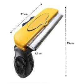 NM Store® Kedi ve Köpekler İçin Kısa Tüylü Köpek Tarağı Tüy Toplayıcı Tarak Large