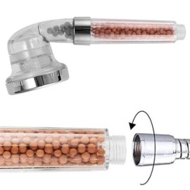 NM Store® %50 Su Tasarruflu ve Arıtmalı Doğal Taşlı Banyo El Duş Başlığı