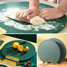 NM Store® Mutfak Sebze,Meyve,Et,Balık,Ekmek Doğrama Kesme Tahtası Standlı Kesim Panosu