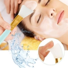 NM Store® 2li Silikon Temizlemesi Kolay Kullanılabilen Yüz Cilt Bakımı Maske Ve Krem Spatulası