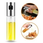 NM Store® 100ml Kapasiteli Şeffaf Spreyli Yağdanlık Sosluk Yağ Püskürtücü Yağ Şişesi