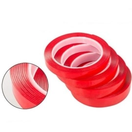 NM Store® 2 Metre Güçlü Yapışkanlı Çift Taraflı Slikon Pratik Şeffaf Bant