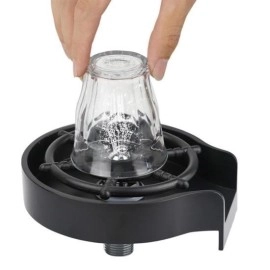 NM Store® Yüksek Basınçlı Otomatik Bardak Yıkama Aparatı Mutfak Lavaboları İçin Hızlı Kupa Durulayıcı