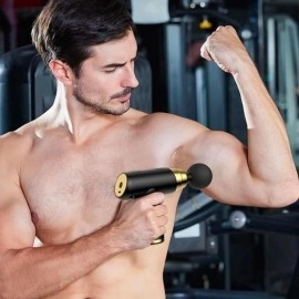 NM Store® 4 Başlıklı USB Şarj Olabilen Masaj Tabancası