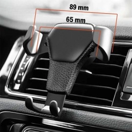 NM Store®  Araç İçi Klima Izgarasına Takılabilen Plastik Oto Telefon Tutucu Gravity