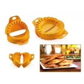 NM Store® 3lü Çiğ börek kurabiye Hamur İşi Ravioli Kesme Kalıbı Aparatı