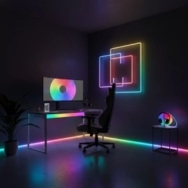 3 Metre Neon LED Işık – Esnek Dekoratif Ortam ve Oda Aydınlatması