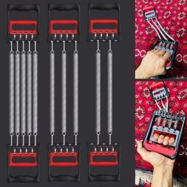 NM Store® Göğüs Genişletme ve Kuvvet Egzersiz Aleti – 5 Yaylı 5 Kademeli Ayarlanabilir Fitness ve Kuvvet Antrenmanı Ekipmanı