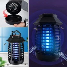 NM Store® Tutma ve Asma Saplı Ledli Sinek Makinası 2W Sinek Öldürücü UV Mor Işıklı Aparat