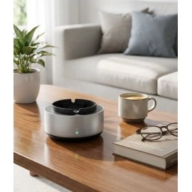 Dumanı İçine Çeken Akıllı Kül Tablası – Kokusuz, Filtreli ve Otomatik Duman Emici Küllük