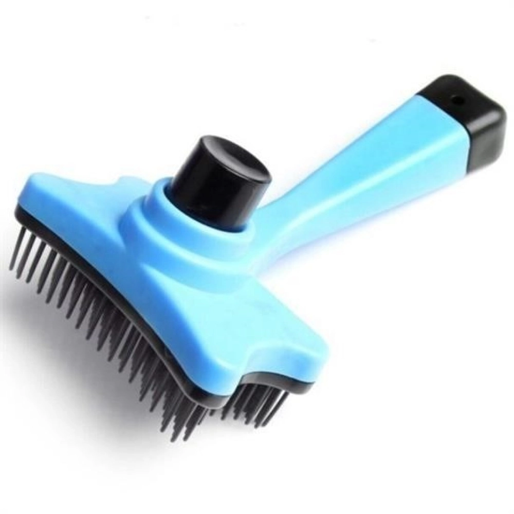 NM Store® Evcil Hayvan Kedi Köpek Tüy Toplayıcı Otomatik Tuşlu Pet Tarak